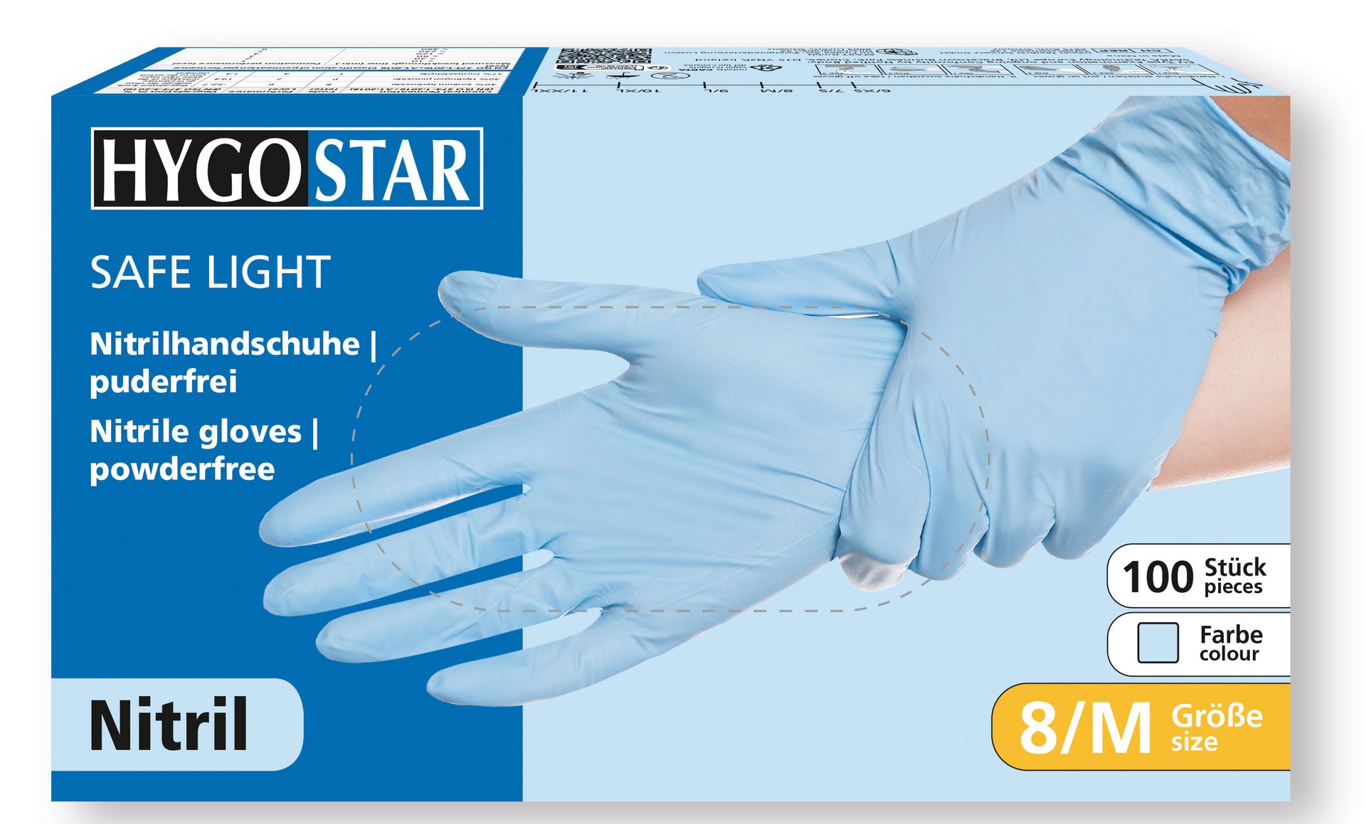 Franz Mensch HYGOSTAR 261001 - Manopola Safe Super Stretch XL